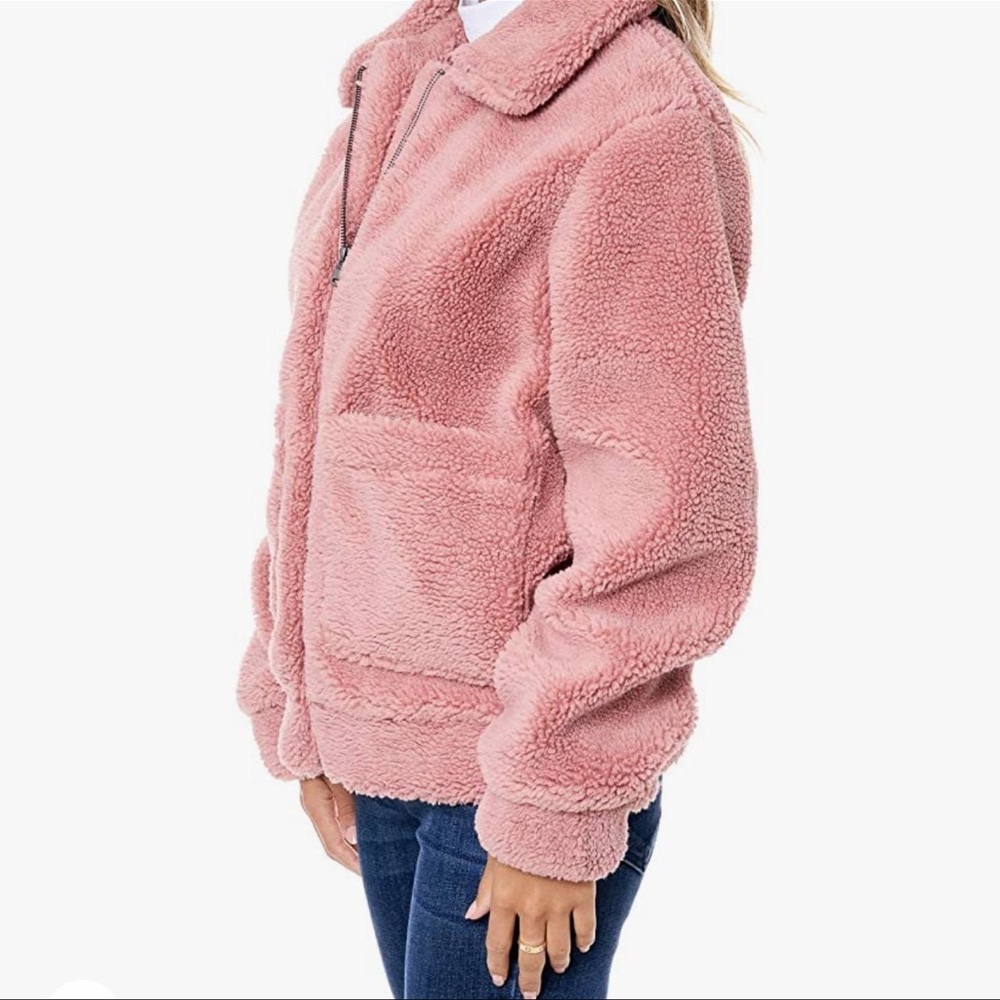 Pink Teddy Jacket